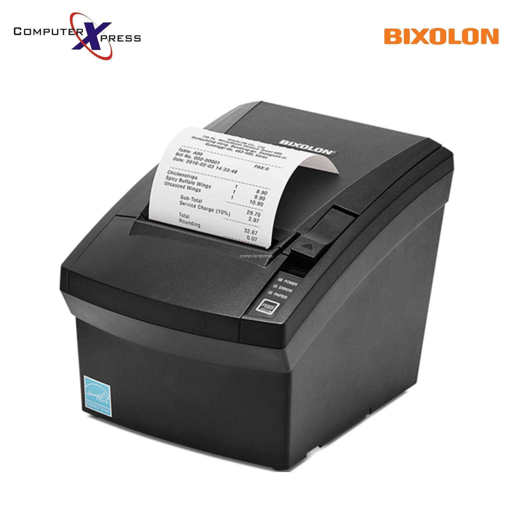 Bixolon SRP330II is a 3inch (80mm) Budget Thermal POS Printer Auto Cutter